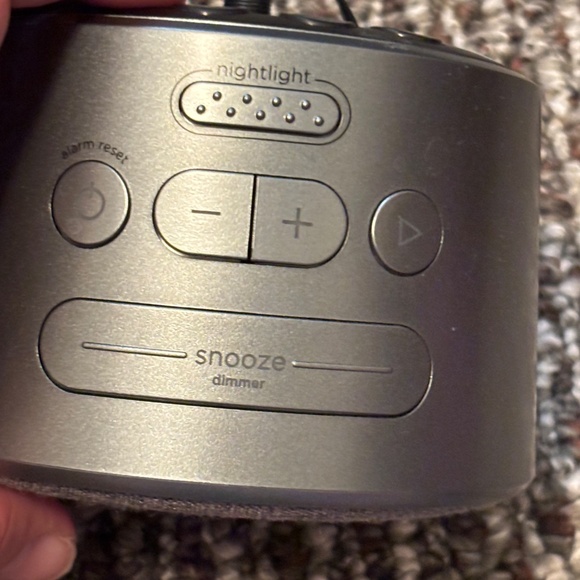 iHome Bluetooth Alarm Clock with USB Charging and Ambient Night Light, Digital A - Picture 3 of 4